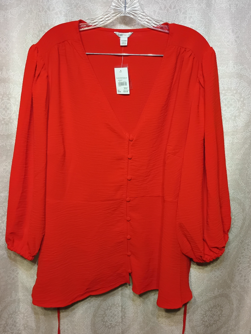 Lot Of 2 Tops Woman's Size 22/24